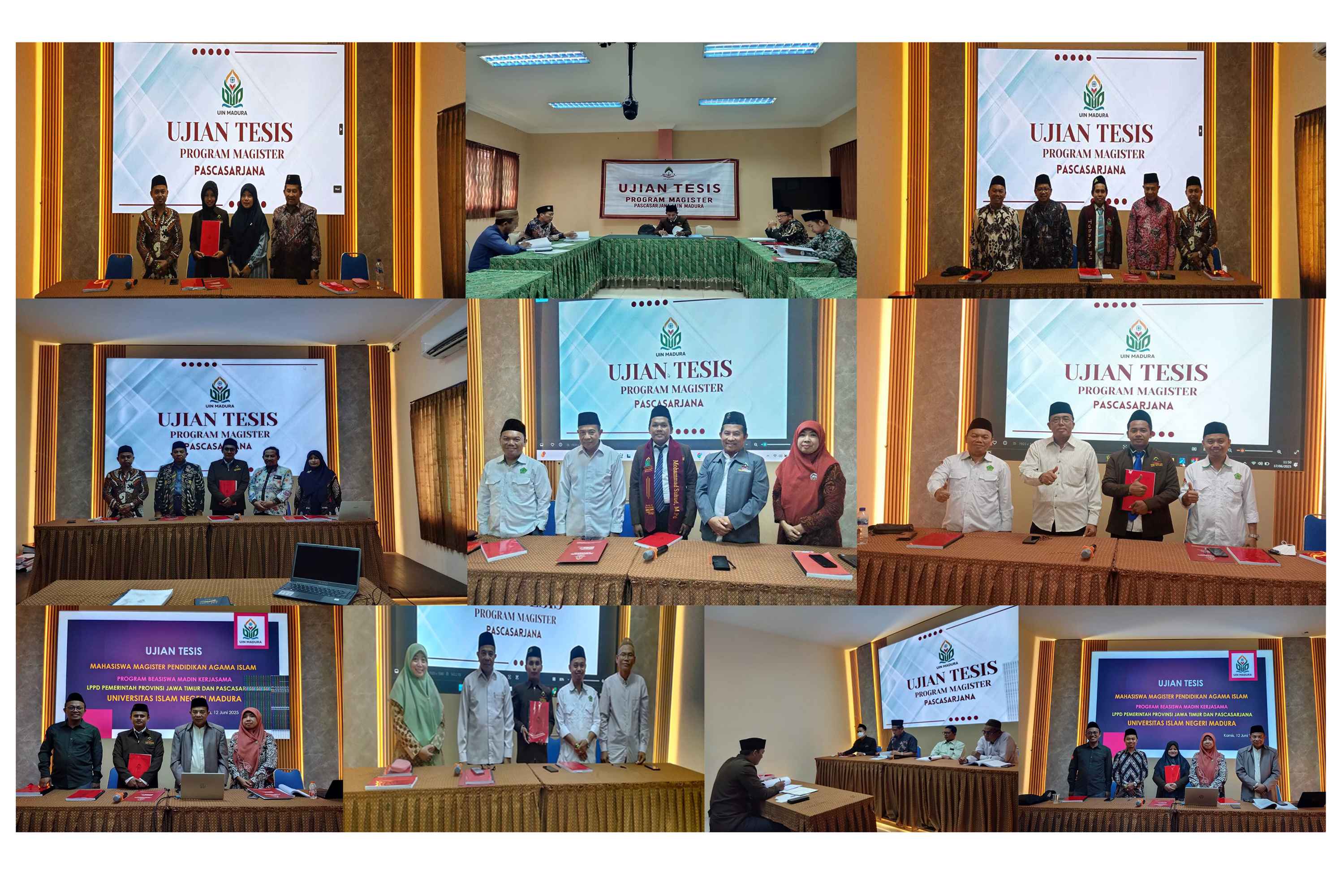 10 MAHASISWA BEASISWA LPPD JATIM JALANI SIDANG TESIS