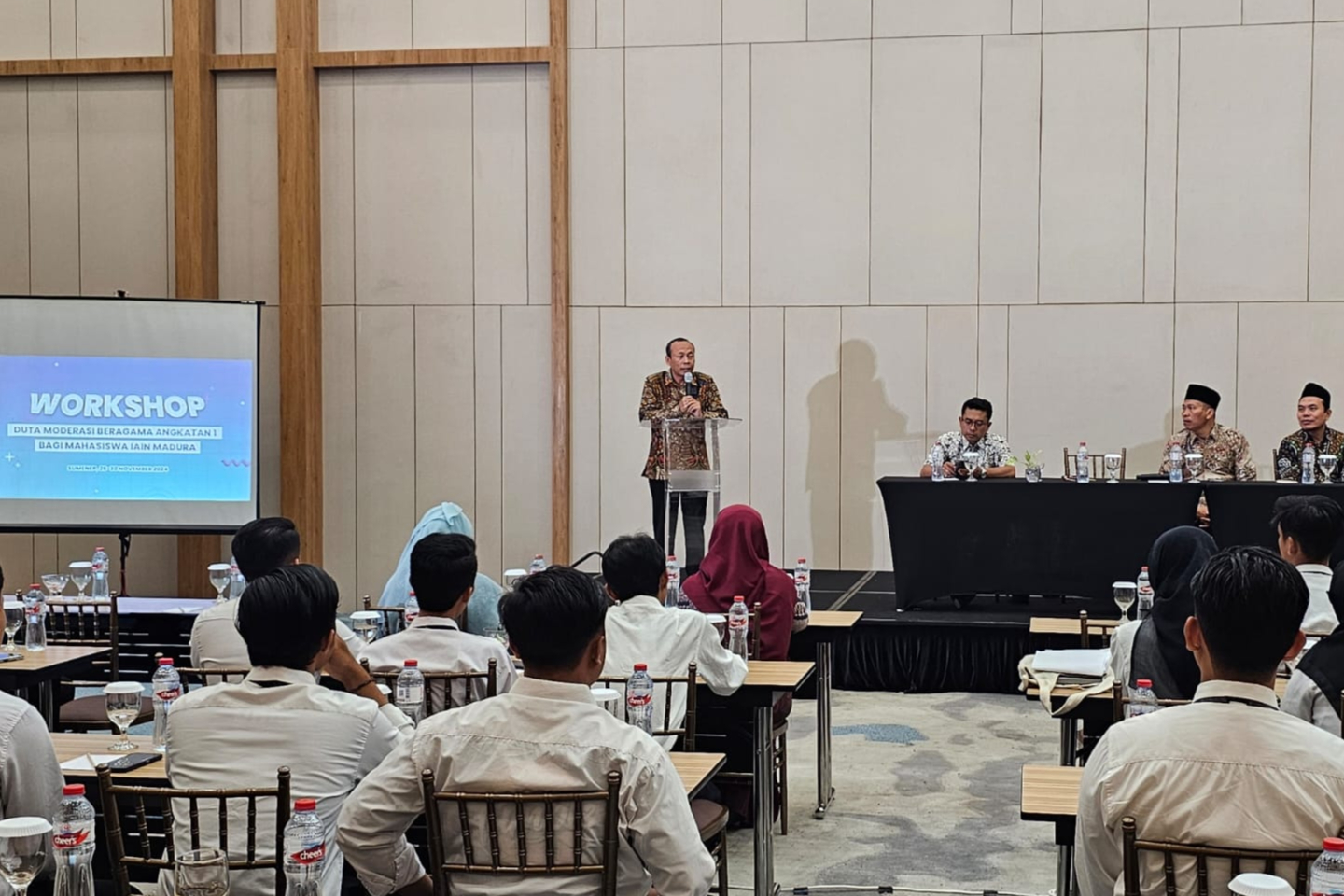 MAHASISWA MAGISTER PAI IKUTI WORKSHOP DUTA MODERASI BERAGAMA ANGKATAN KE-1