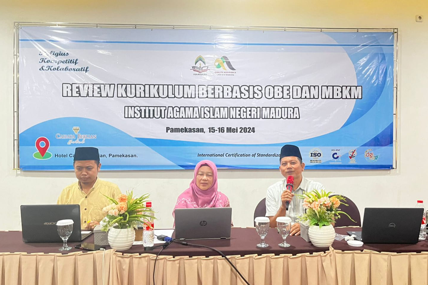 PENGUATAN KURIKULUM: PRODI MAGISTER PAI IKUTI REVIEW KURIKULUM BERBASIS OBE DAN MBKM