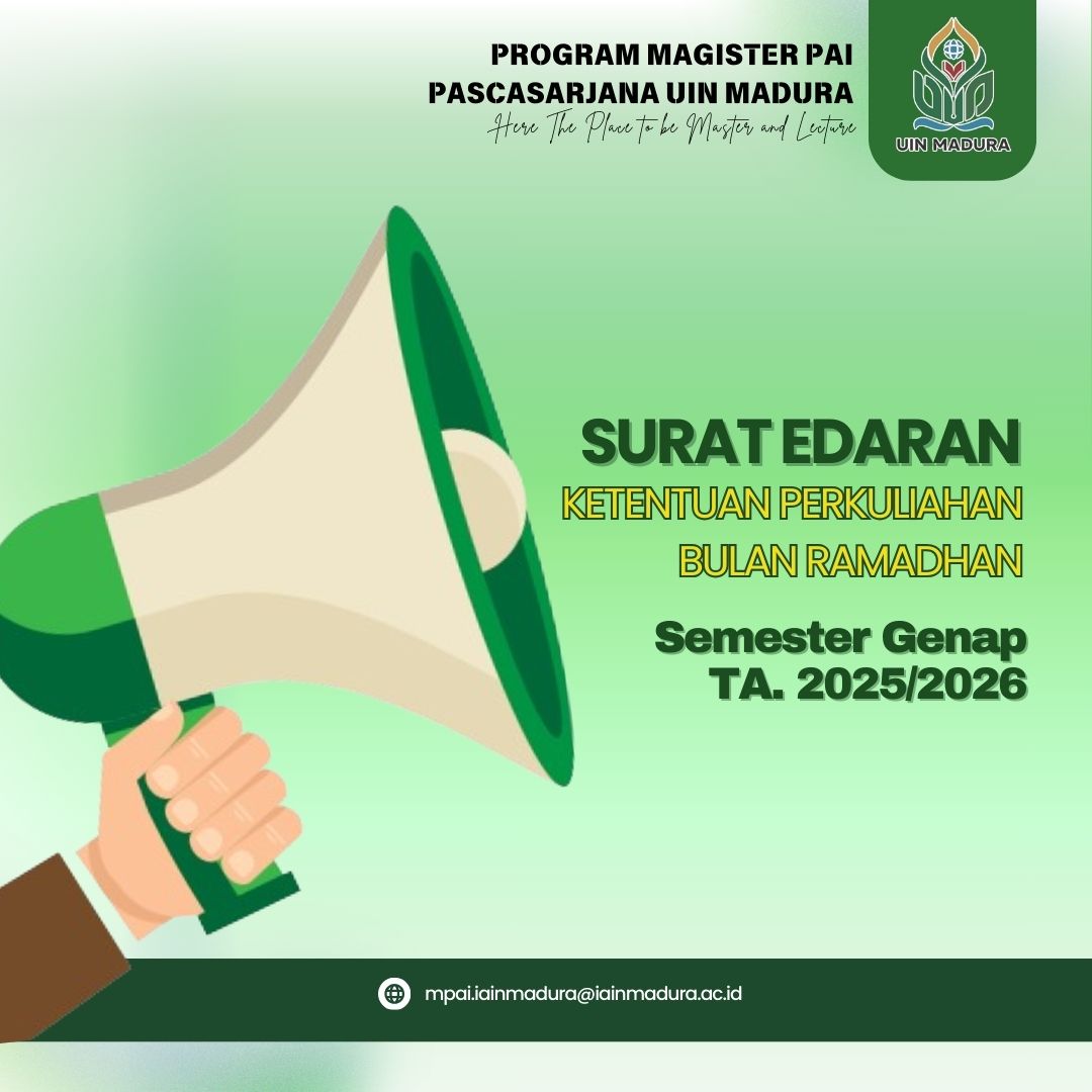 SURAT EDARAN PERKULIAHAN GENAP 2026 BULAN RAMADHAN